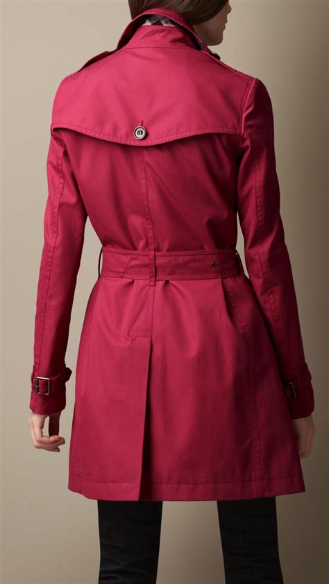 burberry cotton poplin trench coat deep claret|burberry shell trench coat.